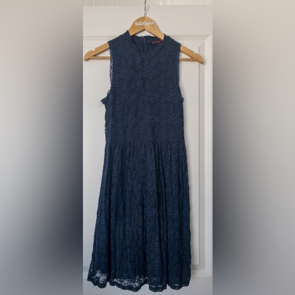 Navy Blue Dress
